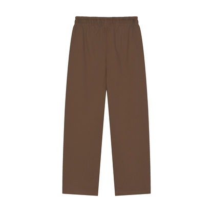 GHF Logo Solid Color Straight-Leg Sweatpants