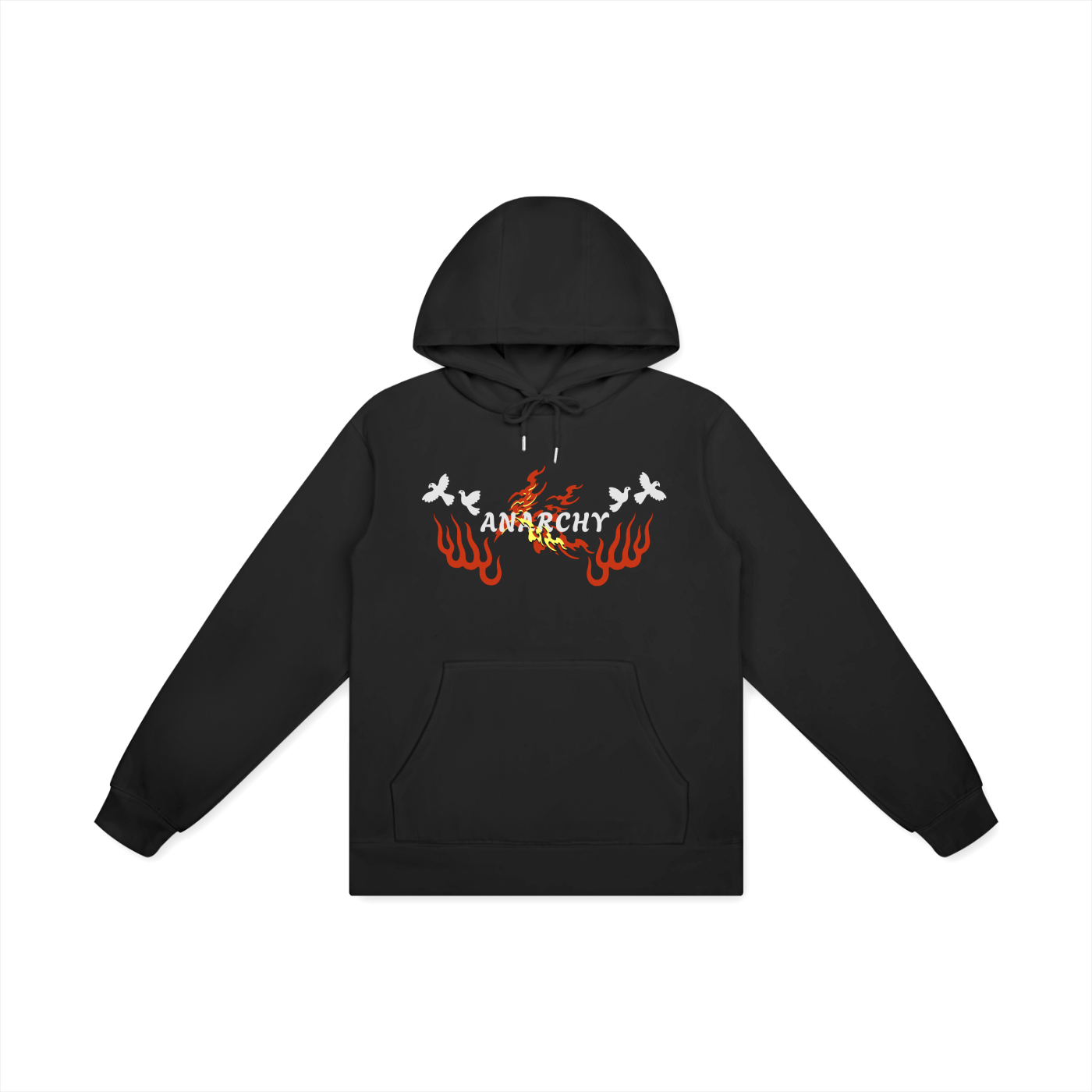 ANARCHY Design Unisex Basic 100% Cotton Hoodie