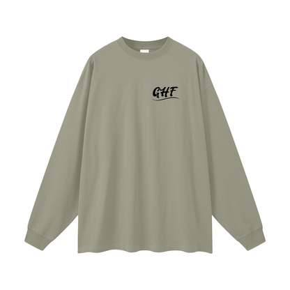 Oversized Unisex Long Sleeve T-Shirt