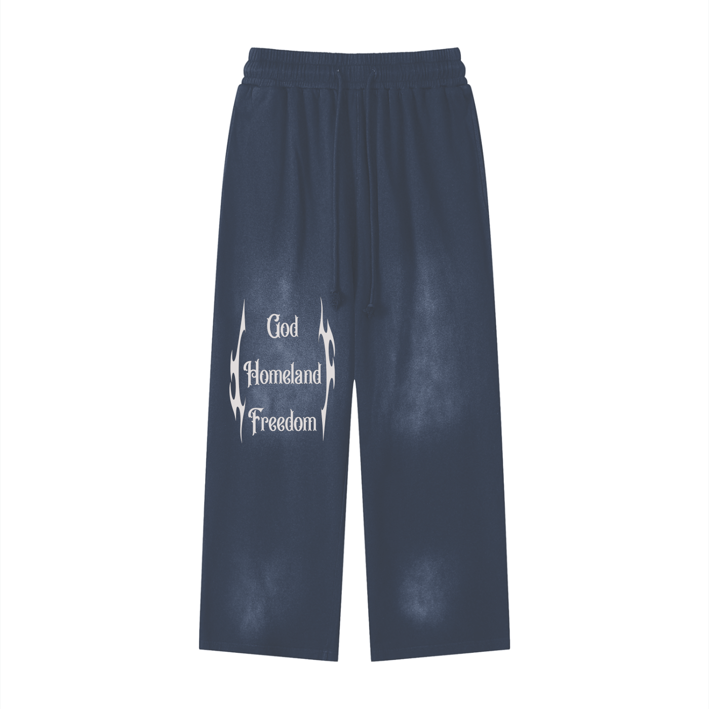 GHF Effortless Athleisure Pure Cotton Handcrafted Monkey Wash Loose fit Sweatpants