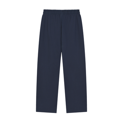 GHF Logo Solid Color Straight-Leg Sweatpants