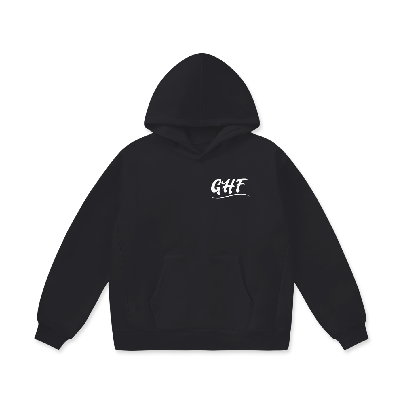 GHF Long Oversize Heavyweight Fleece Hoodie