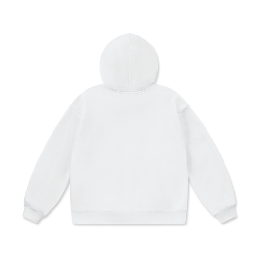 GHF logo Oversize Heavyweight Fleece Hoodie