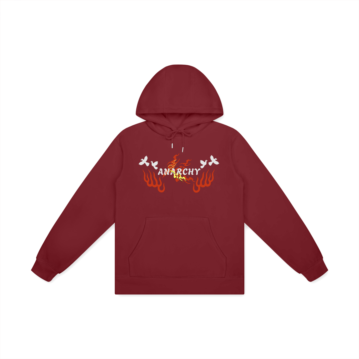 ANARCHY Design Unisex Basic 100% Cotton Hoodie