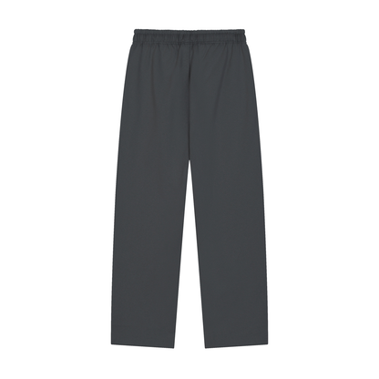 GHF Logo Solid Color Straight-Leg Sweatpants