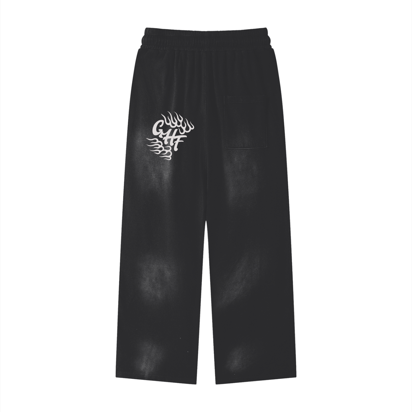 GHF Effortless Athleisure Pure Cotton Handcrafted Monkey Wash Loose fit Sweatpants