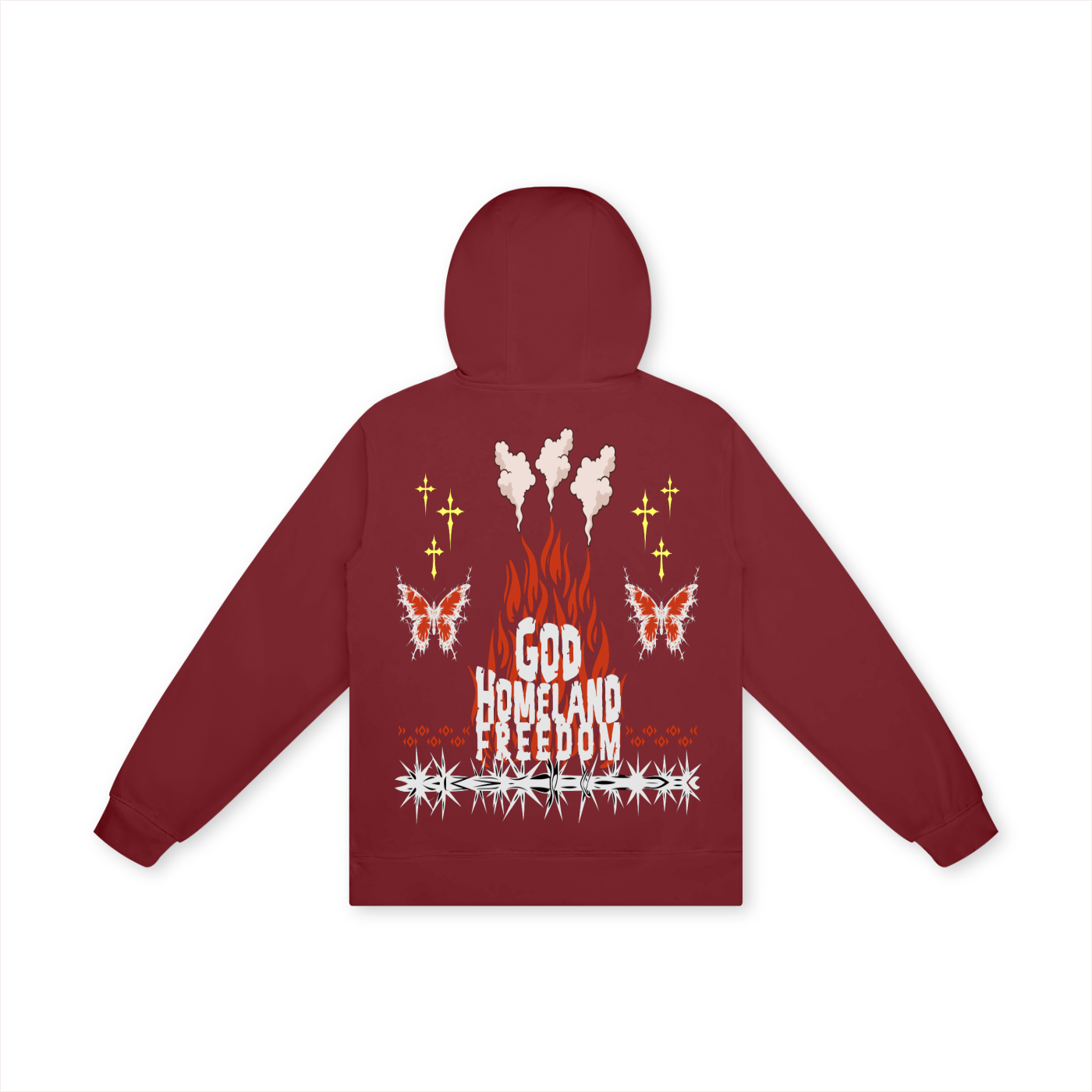ANARCHY Design Unisex Basic 100% Cotton Hoodie