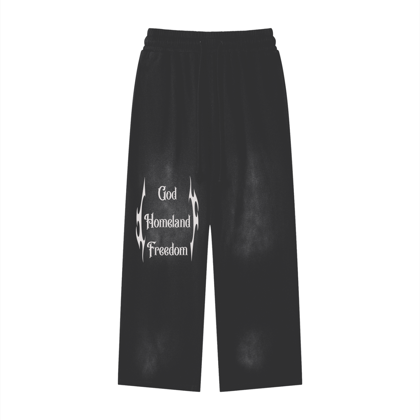 GHF Effortless Athleisure Pure Cotton Handcrafted Monkey Wash Loose fit Sweatpants