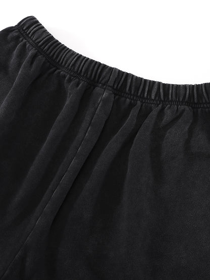 Progress and Expansion Heavyweight Vintage Washed  Tiger Stripes Short Pants