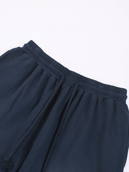GHF Effortless Athleisure Pure Cotton Handcrafted Monkey Wash Loose fit Sweatpants