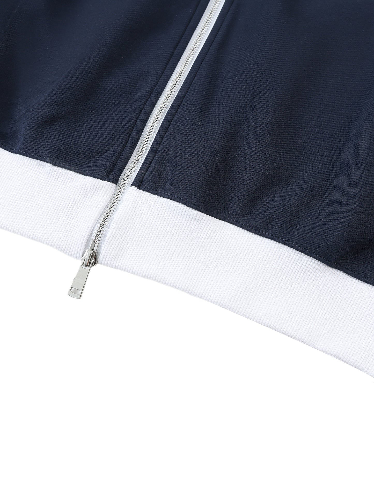 Halloween Theme Cross With GHF Logo Dark Blue Contrast Trim Stand Collar Jacket
