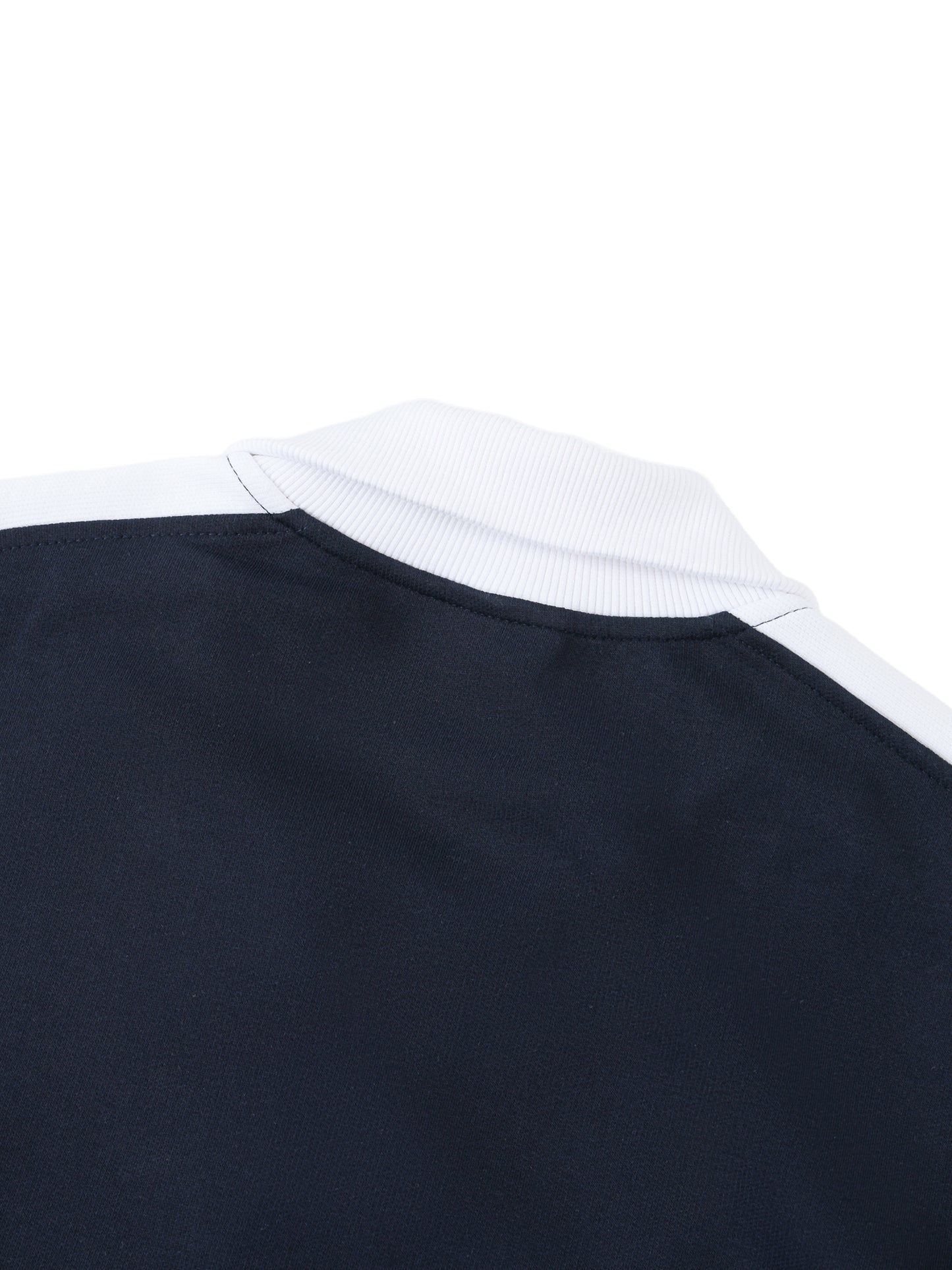 Halloween Theme Cross With GHF Logo Dark Blue Contrast Trim Stand Collar Jacket