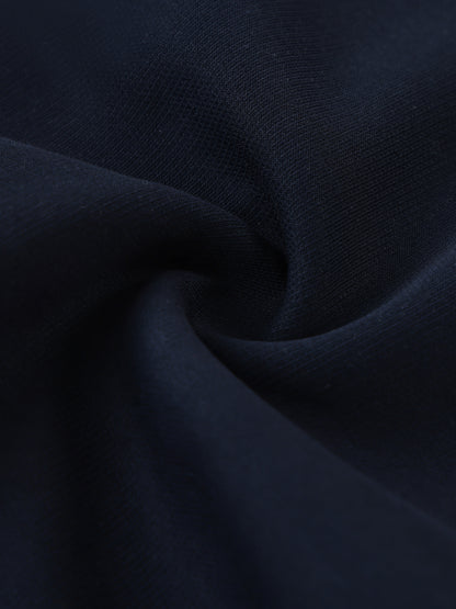 Halloween Theme Cross With GHF Logo Dark Blue Contrast Trim Stand Collar Jacket