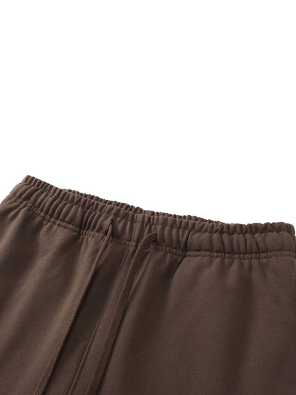 GHF Logo Solid Color Straight-Leg Sweatpants