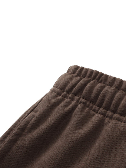 GHF Logo Solid Color Straight-Leg Sweatpants